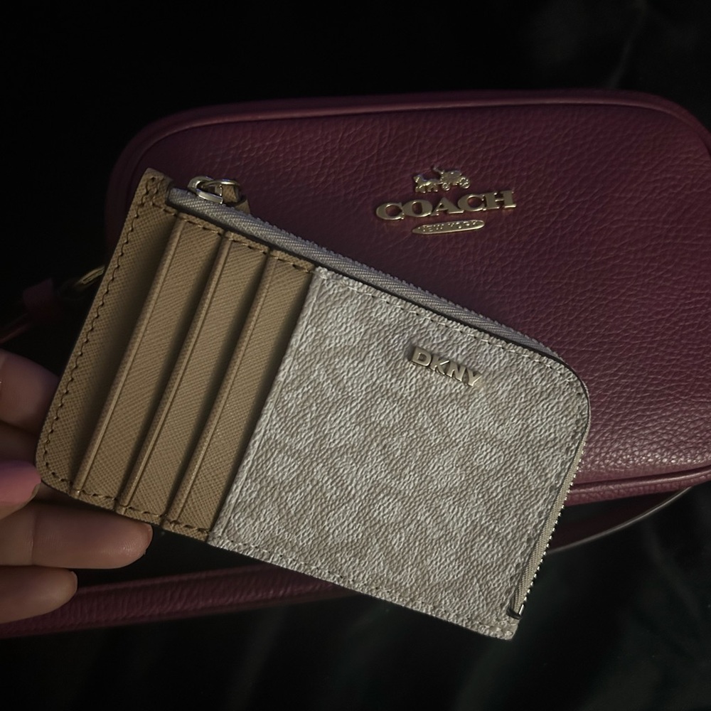 Coach plum/pink bag